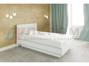 Кровать с мягким изголовьем КР-1011 1200х2000 Снежный Ясень в Тюмени - mebel-tymen.ru | фото