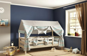 Кровать с надстройкой Соня Прозрачный лак в Тюмени - mebel-tymen.ru | фото