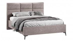 Кровать с ПМ «Делана»  (с подъемным механизмом)  Велюр Brut Mocco 06 в Тюмени - mebel-tymen.ru | фото