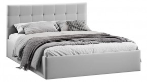 Кровать с ПМ «Джоли» Тип 1 (с подъемным механизмом) без заглушины Велюр Confetti Silver в Тюмени - mebel-tymen.ru | фото