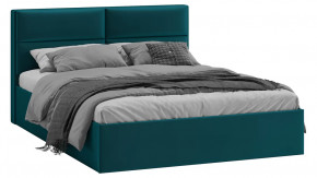 Кровать с ПМ «Глосс» Тип 1 (с подъемным механизмом) без заглушины Велюр Confetti Izumrud в Тюмени - mebel-tymen.ru | фото