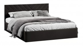 Кровать с ПМ «Кевия» Тип 1 (с подъемным механизмом) с заглушиной Велюр Confetti Stone в Тюмени - mebel-tymen.ru | фото