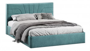 Кровать с ПМ «Пандора» Тип 1 (с подъемным механизмом) Микровелюр Wellmart Indigo в Тюмени - mebel-tymen.ru | фото