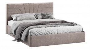 Кровать с ПМ «Пандора» Тип 1 (с подъемным механизмом) Велюр Brut Mocco 06 в Тюмени - mebel-tymen.ru | фото