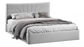 Кровать с ПМ «Пандора» Тип 1 (с подъемным механизмом) Велюр Confetti Silver в Тюмени - mebel-tymen.ru | фото