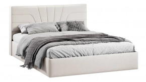 Кровать с ПМ «Пандора» Тип 1 (с подъемным механизмом) Велюр светлый в Тюмени - mebel-tymen.ru | фото