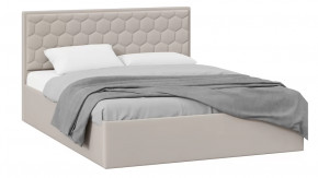 Кровать с ПМ «Порто» (с подъемным механизмом) без заглушины Велюр Confetti Smoke в Тюмени - mebel-tymen.ru | фото