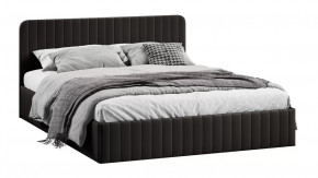 Кровать с ПМ «Шелли» Тип 1 (с подъемным механизмом) с заглушиной Велюр Confetti Stone в Тюмени - mebel-tymen.ru | фото