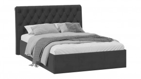 Кровать с ПМ «Скарлет» Тип 1 (с подъемным механизмом) Велюр Графит в Тюмени - mebel-tymen.ru | фото