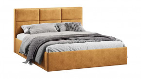 Кровать с ПМ «Стелла» Тип 1 (с подъемным механизмом) Микровелюр Wellmart Yellow в Тюмени - mebel-tymen.ru | фото