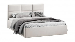 Кровать с ПМ «Стелла» Тип 1 (с подъемным механизмом) с заглушиной Велюр светлый в Тюмени - mebel-tymen.ru | фото