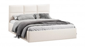 Кровать с ПМ «Стелла» Тип 1 с заглушиной Экомех Barni Milk в Тюмени - mebel-tymen.ru | фото