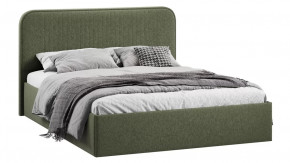 Кровать с ПМ «Тиффани» Тип 1 (с подъемным механизмом) Микровелюр Jercy Deep Green в Тюмени - mebel-tymen.ru | фото