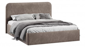 Кровать с ПМ «Тиффани» Тип 1 (с подъемным механизмом) Микровелюр Wellmart Latte в Тюмени - mebel-tymen.ru | фото