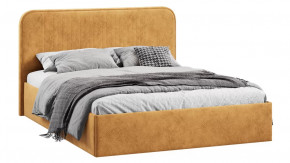 Кровать с ПМ «Тиффани» Тип 1 (с подъемным механизмом) с заглушиной Микровелюр Wellmart Yellow в Тюмени - mebel-tymen.ru | фото