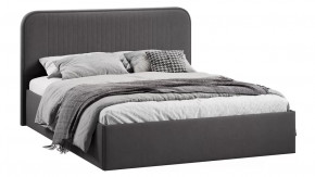 Кровать с ПМ «Тиффани» Тип 1 (с подъемным механизмом) Велюр Графит в Тюмени - mebel-tymen.ru | фото