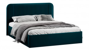 Кровать с ПМ «Тиффани» Тип 1 с заглушиной Велюр Confetti Izumrud в Тюмени - mebel-tymen.ru | фото