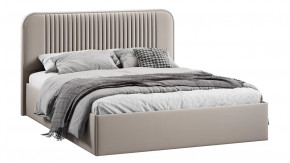 Кровать с ПМ «Тиффани» Тип 1 с заглушиной Велюр Confetti Smoke в Тюмени - mebel-tymen.ru | фото