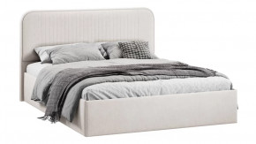 Кровать с ПМ «Тиффани» Тип 1 с заглушиной Велюр светлый в Тюмени - mebel-tymen.ru | фото