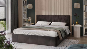 Кровать с ПМ «Эвори» Тип 1 (с подъемным механизмом) с заглушиной Велюр Confetti Stone в Тюмени - mebel-tymen.ru | фото