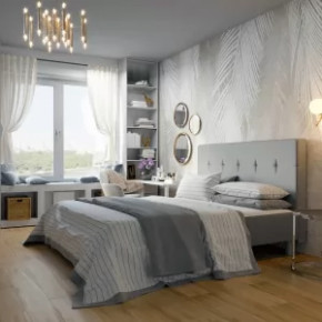 Кровать с подъемным механизмом 1800*1900/2000 Сириус Monaco 1 в Тюмени - mebel-tymen.ru | фото