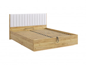 Кровать с подъемным механизмом Адам 160х200 см белоснежный (экокожа) в Тюмени - mebel-tymen.ru | фото