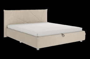 Кровать с подъемным механизмом Бест 160х200 см капучино (велюр) в Тюмени - mebel-tymen.ru | фото