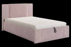 Кровать с подъемным механизмом Хлоя 120х200 см нежно-розовый (велюр) в Тюмени - mebel-tymen.ru | фото
