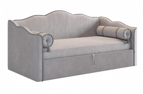 Кровать с подъемным механизмом Лея (Софа) 90х200 см галька/графит в Тюмени - mebel-tymen.ru | фото