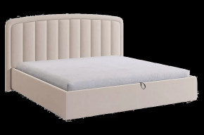 Кровать с подъемным механизмом Сиена 2 180х200 см крем (велюр) в Тюмени - mebel-tymen.ru | фото