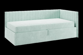 Кровать с подъемным механизмом Твикс (Тахта) 90х200 см мята (велюр) в Тюмени - mebel-tymen.ru | фото