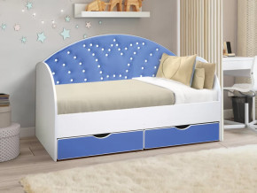 Кровать с продольной мягкой спинкой Корона 2 без бортика в Тюмени - mebel-tymen.ru | фото