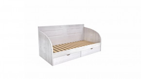 Кровать с ящиками 900 мм  ГИП-5 "Юниор" дуб эльза/дуб факт.белый в Тюмени - mebel-tymen.ru | фото