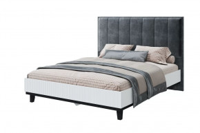 Кровать Шарлиз с мягким изголовьем, 1800*2000 мм, бренди лайт/белое сияние в Тюмени - mebel-tymen.ru | фото