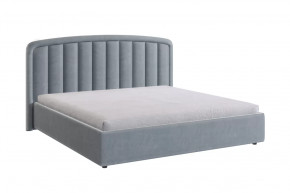 Кровать Сиена 2 180х200 см оникс (велюр) в Тюмени - mebel-tymen.ru | фото