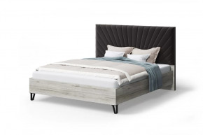 Кровать Сильвия с мягким изголовьем, 1400*2000 мм, кофе в Тюмени - mebel-tymen.ru | фото