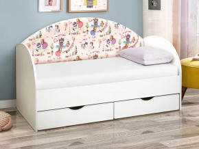 Кровать Софа 11 без борта Велюр Принцесски в Тюмени - mebel-tymen.ru | фото