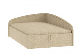 Кровать-тахта 1200 Адель 061 Рогожка Тесла мокко в Тюмени - mebel-tymen.ru | фото