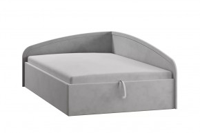 Кровать-тахта 1200 Адель 061 Велюр Ультра Смог в Тюмени - mebel-tymen.ru | фото