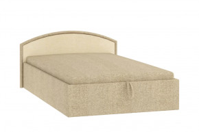 Кровать-тахта 1200 Берта 062 Рогожка Тесла мокко/Тесла милк в Тюмени - mebel-tymen.ru | фото