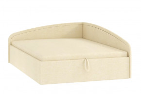 Кровать-тахта 1400 Адель 061 Рогожка Тесла милк в Тюмени - mebel-tymen.ru | фото