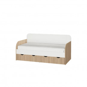 Кровать-тахта 1600*800 Кот №800.4  (туя светлая/белый) с комплектом подушек в Тюмени - mebel-tymen.ru | фото