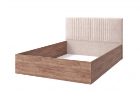 Кровать Тоскана, 1600*2000 мм, дуб табачный, ткань Модус 02 в Тюмени - mebel-tymen.ru | фото