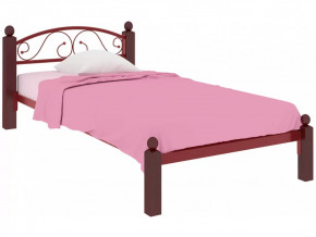 Кровать Вероника Мини Lux красная в Тюмени - mebel-tymen.ru | фото