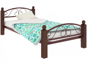 Кровать Вероника Мини Lux Plus коричневая в Тюмени - mebel-tymen.ru | фото