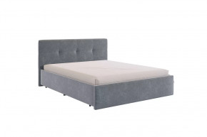 Кровать Веста 160х200 см графит (велюр) в Тюмени - mebel-tymen.ru | фото