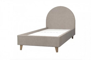 Кровать Эго, арт. 014, 800*1900 мм, бежевый/дуб крафт золотой в Тюмени - mebel-tymen.ru | фото