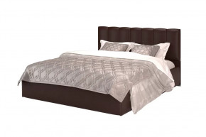 Кровать Элен 1400*2000 мм, искусственная кожа Лесмо brown, коричневый в Тюмени - mebel-tymen.ru | фото
