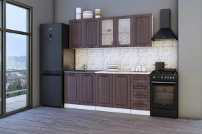 Кухня 2,0 м "Агава" Антрацид (Мрамор черный) в Тюмени - mebel-tymen.ru | фото