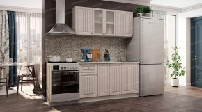 Кухня "Хозяюшка" 1,5 м Акация белая - Моренга в Тюмени - mebel-tymen.ru | фото